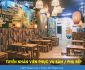 Tuyển nhân viên phụ bếp, phục vụ bàn – Quán ăn cô Chín Tuyển nhân viên phụ bếp, phục vụ bàn – Quán ăn cô Chín
