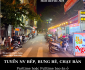 Tuyển nhân viên bếp, chạy bàn, phục vụ bao ăn ở Tuyển nhân viên bếp, chạy bàn, phục vụ bao ăn ở