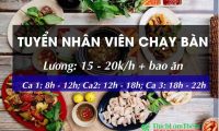 Tuyển nhân viên chạy bàn bao ăn – quán Lòng Times Tuyển nhân viên chạy bàn bao ăn – quán Lòng Times