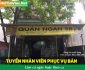 Tuyển nhân viên phục vụ bàn – Quán ngan 3B Tuyển nhân viên phục vụ bàn – Quán ngan 3B
