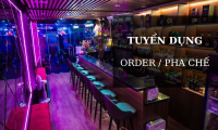 Tuyển nhân viên order, pha chế quầy bar Tuyển nhân viên order, pha chế quầy bar