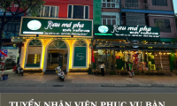 Tuyển nhân viên phục vụ – Rau má pha Đà Nẵng