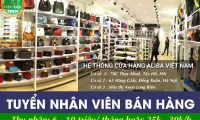 Tuyển nhân viên bán hàng – Cửa hàng giầy dép Aliba Việt Nam Tuyển nhân viên bán hàng – Cửa hàng giầy dép Aliba Việt Nam