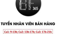 Tuyển nhân viên bán hàng – Shop thời trang 365 Tuyển nhân viên bán hàng – Shop thời trang 365