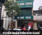 Tuyển nhân viên bán hàng thời trang lương cao Tuyển nhân viên bán hàng thời trang lương cao