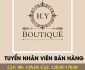 Tuyển nhân viên bán hàng – Shop Hy Boutique Tuyển nhân viên bán hàng – Shop Hy Boutique