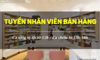 Tuyển nhân viên bán hàng – Shop mỹ phẩm kute giá gốc Tuyển nhân viên bán hàng – Shop mỹ phẩm kute giá gốc