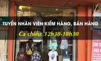 Tuyển nhân viên bán hàng – Shop Nhím Tuyển nhân viên bán hàng – Shop Nhím
