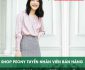 Tuyển nhân viên bán hàng – Shop Peony Design Tuyển nhân viên bán hàng – Shop Peony Design