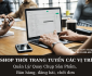 Tuyển quản lý, quay chụp hình, bán hàng đăng bài chốt đơn Tuyển quản lý, quay chụp hình, bán hàng đăng bài chốt đơn