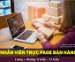 Tuyển nhân viên trực page bán hàng – Shop Trường An Tuyển nhân viên trực page bán hàng – Shop Trường An