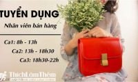 Tuyển nhân viên bán hàng – Zokzone _ Chuyên túi xách nữ Tuyển nhân viên bán hàng – Zokzone _ Chuyên túi xách nữ