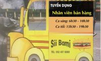 Tuyển nhân viên bán hàng – Bánh Mì Sii Bami Tuyển nhân viên bán hàng – Bánh Mì Sii Bami