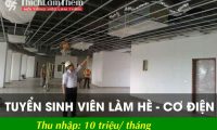 Tuyển nhân viên làm hè lắp đặt cơ điện – Công ty Đoàn Nhất Tuyển nhân viên làm hè lắp đặt cơ điện – Công ty Đoàn Nhất