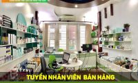 Tuyển nhân viên bán hàng – Cửa hàng mỹ phẩm Tuyển nhân viên bán hàng – Cửa hàng mỹ phẩm