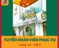 Tuyển nhân viên phục vụ – Nhà hàng Taco Nón Lá Tuyển nhân viên phục vụ – Nhà hàng Taco Nón Lá