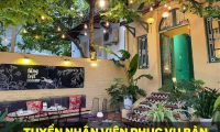 Tuyển nhân viên phục vụ bàn theo ca – Tầng trệt Cosmo Cafe Tuyển nhân viên phục vụ bàn theo ca – Tầng trệt Cosmo Cafe