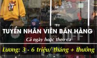 Tuyển nhân viên bán hàng – Shop thời trang trẻ em Tuyển nhân viên bán hàng – Shop thời trang trẻ em