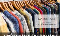 Tuyển nhân viên bán hàng – Shop tây boutique Tuyển nhân viên bán hàng – Shop tây boutique