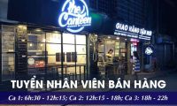 Tuyển nhân viên bán hàng theo ca – Quán The Canteen Tuyển nhân viên bán hàng theo ca – Quán The Canteen