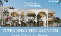 Tuyển nhân viên phục vụ, phụ bếp, tiếp thực – 43 Town_ Cụm nhà hàng Á Âu khu vực biển Mỹ Khê Tuyển nhân viên phục vụ, phụ bếp, tiếp thực – 43 Town_ Cụm nhà hàng Á Âu khu vực biển Mỹ Khê