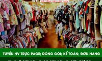 Tuyển nhân viên trực page, đóng gói, kế toán, check đơn – Thời trang BK Fashion