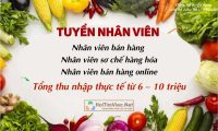 Tuyển nhân viên bán hàng, sơ chế, bán hàng online – Công ty Thực Phẩm Sạch Đông Dương Tuyển nhân viên bán hàng, sơ chế, bán hàng online – Công ty Thực Phẩm Sạch Đông Dương