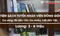 Tuyển nhân viên đóng gói sản phẩm – Tiệm Sách Những Vì Sao Tuyển nhân viên đóng gói sản phẩm – Tiệm Sách Những Vì Sao