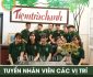 Tuyển nhân viên phục vụ, thu ngân, pha chế, rán đồ, tổng xe – Cửa hàng trà chanh Bụi Phố Tuyển nhân viên phục vụ, thu ngân, pha chế, rán đồ, tổng xe – Cửa hàng trà chanh Bụi Phố