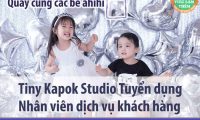 Tuyển nhân viên chăm sóc khách hàng – Studio Tiny Kapok Tuyển nhân viên chăm sóc khách hàng – Studio Tiny Kapok