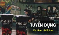 Tuyển nhân viên phục vụ, pha chế – Trà sữa Chago Tuyển nhân viên phục vụ, pha chế – Trà sữa Chago