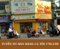 Tuyển nhân viên bán hàng ca tối lương cao 35k-62k/h