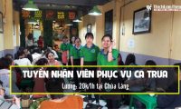 Tuyển nhân viên phục vụ ca trưa – Ngon Quán Tuyển nhân viên phục vụ ca trưa – Ngon Quán