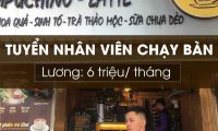 Tuyển nhân viên phục vụ – Quán Coffee Tuyển nhân viên phục vụ – Quán Coffee