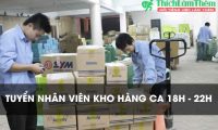 Tuyển nhân viên kho – Công ty XNK TM và dich vụ tổng khu kim Bảo Khánh Tuyển nhân viên kho – Công ty XNK TM và dich vụ tổng khu kim Bảo Khánh