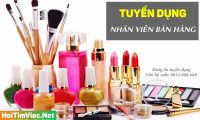 Tuyển nhân viên bán hàng – Shop mỹ phẩm Tuyển nhân viên bán hàng – Shop mỹ phẩm