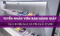 Tuyển nhân viên bán hàng – Shop Giày Sneaker Tuyển nhân viên bán hàng – Shop Giày Sneaker