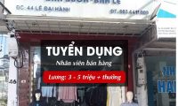 Tuyển nhân viên bán hàng – Shop hàng hiệu xuất khẩu Factory Outlet Tuyển nhân viên bán hàng – Shop hàng hiệu xuất khẩu Factory Outlet