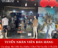 Tuyển nhân viên bán hàng thời trang parttime