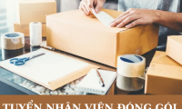 Tuyển nhân viên đóng gói parttime