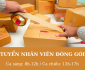 Tuyển nhân viên đóng gói parttime