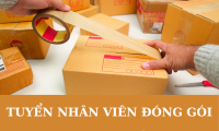 Tuyển nhân viên đóng gói parttime
