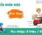 Tuyển nhân viên giao hàng lương cao Tuyển nhân viên giao hàng lương cao