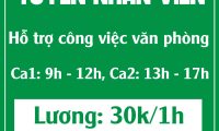 Tuyển nhân viên văn phòng – Công ty TNHH Salla Tuyển nhân viên văn phòng – Công ty TNHH Salla