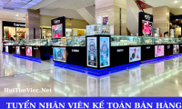 Tuyển nhân viên kế toán bán hàng – Gian hàng đồng hồ The Watch