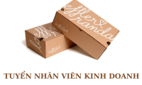 Tuyển nhân viên kinh doanh bao bì, hộp giấy