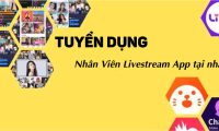 Tuyển nhân viên livestream app tại nhà Tuyển nhân viên livestream app tại nhà