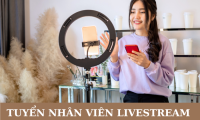 Tuyển nv live shopee và Tiktok thời trang lương cao Tuyển nv live shopee và Tiktok thời trang lương cao
