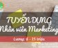Tuyển nhân viên marketing – CTTNHH Thương Mại Dịch Vụ & Đầu Tư Land Việt Tuyển nhân viên marketing – CTTNHH Thương Mại Dịch Vụ & Đầu Tư Land Việt