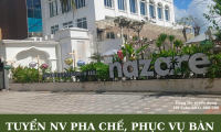 Tuyển nhân viên phục vụ, pha chế – Nhà hàng Nazare